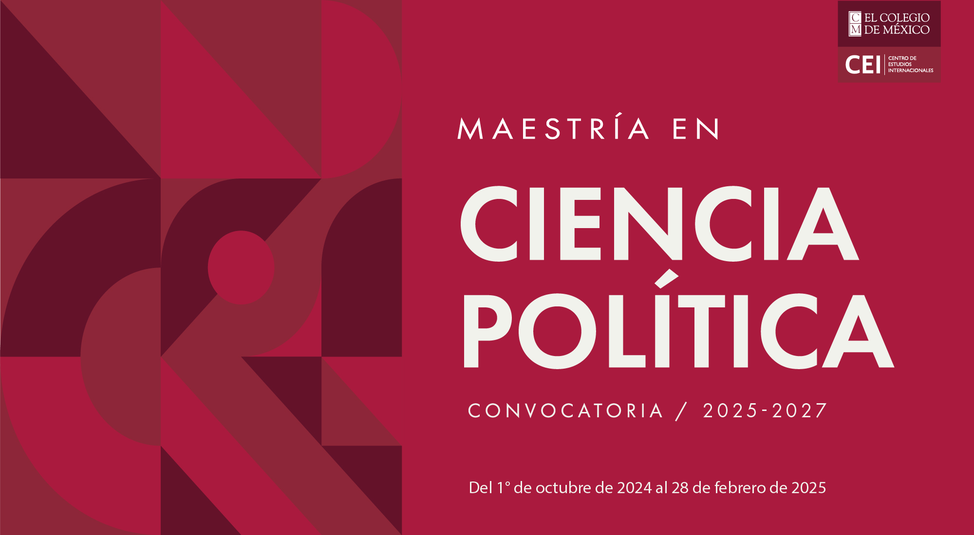 Maestría en Ciencia Política